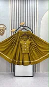 Pc 581 Pure Cotton Handwork & Mirror Work Navratri Lehenga Choli